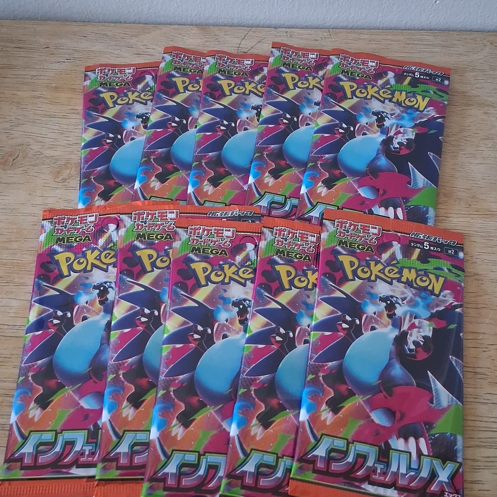 Pokemon Mega Inferno X 10 Packs